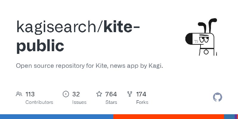 GitHub - kagisearch/kite-public: Open source repository for Kite, news app by Kagi.