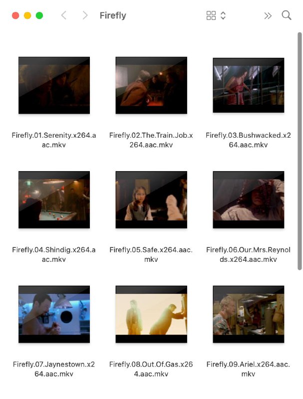 【macOS应用】QuickLook Video添加对 .flv、.mkv、.webm 等非原生视频格式的支持，可在 Finder 中直接预览几乎所有类型的视频文件，显示缩略图、封面艺术和元数据信息，无需额外播放器，且与 macOS 完美集成